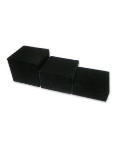 ECONOMY BLACK 3 SQUARE RISER