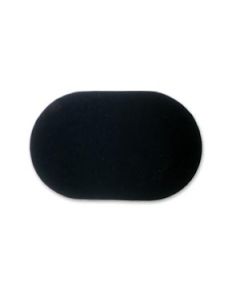 ECONOMY BLACK OVAL PAD