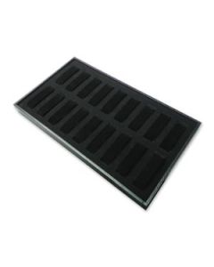 ECONOMY BLACK 18 WATCH TRAY