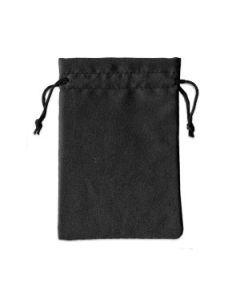 4 x 5 BLACK MICRO-FIBER POUCH (20)