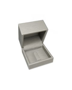 METALLIC BEIGE RING CLIP BOX