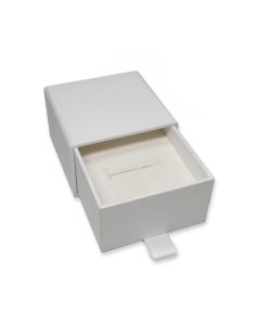 PEARL BEIGE DRAWER RING BOX