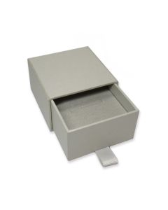 METALLIC BEIGE DRAWER RING BOX