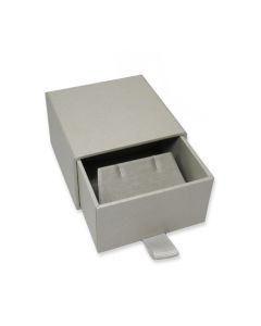 METALLIC BEIGE DRAWER EAR BOX