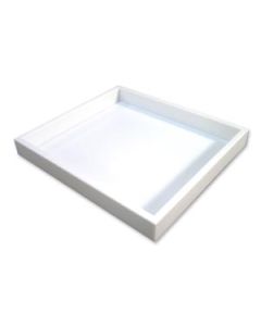 WHITE SMALL PLASTIC TRAY