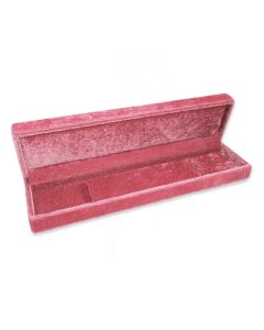 PINK VELVET BRACELET BOX