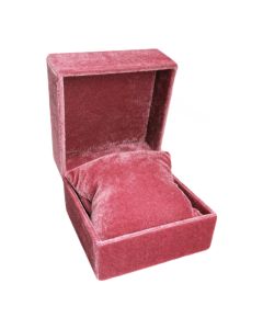 PINK VELVET PILLOW BOX