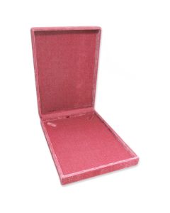 PINK VELVET NECKLACE BOX