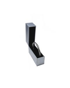 SILVER/BLACK BANGLE BOX