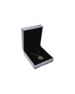 SILVER/BLACK PENDANT BOX