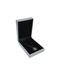 SILVER/BLACK PENDANT BOX