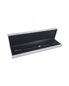 SILVER/BLACK BRACELET BOX