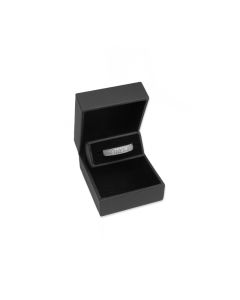 DELUXE MATTE BLACK POP UP RING BOX