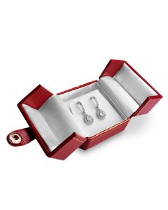 2 DOOR RED EARRING BOX