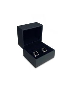 DELUXE MATTE BLACK EARRING BOX