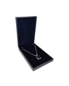 DELUXE MATTE BLK NECKLACE BOX