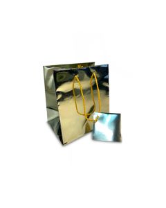 4" X 4.5" METALLIC GOLD BAGS (20)