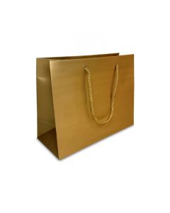 9'' X 7'' MATTE GOLD TOTE BAG (10)