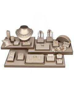 CHAMPAGNE/BRONZE DISPLAY SET