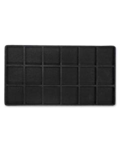 BLACK PLASTIC COMPARTMENT INST