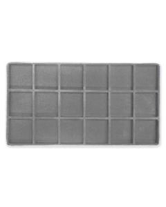 GREY PLASTIC COMPARTMENT INSRT