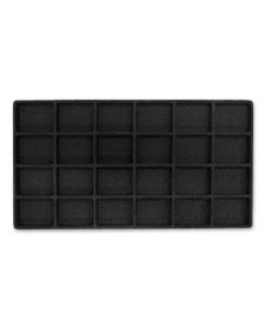 BLACK PLASTIC COMPARTMENT INST