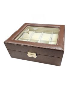 BROWN/BEIGE 8 WATCH CASE